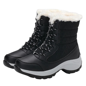 Bota Feminina de Cano Curto Neve