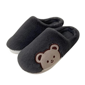 Pantufa Feminina Chinelo Peluciado Ursinho