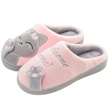 Pantufa Feminina Chinelo Peluciado Cat