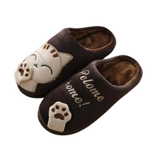 Pantufa Feminina Chinelo Peluciado Cat