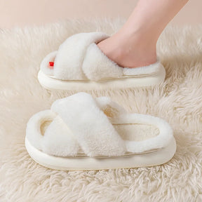 Pantufa Feminina Peluciada Chinelo de Algodão